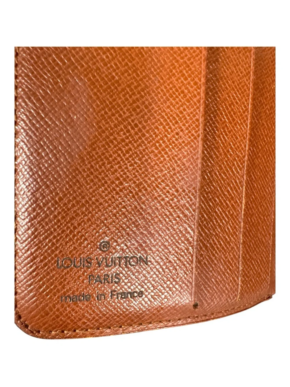 LOUIS VUITTON Monogram Compact Zip Wallet (Model M61667).